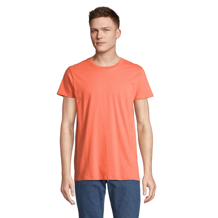 Tshirt coton bio promotionnel homme 150g - CRUSADER Orange Pop